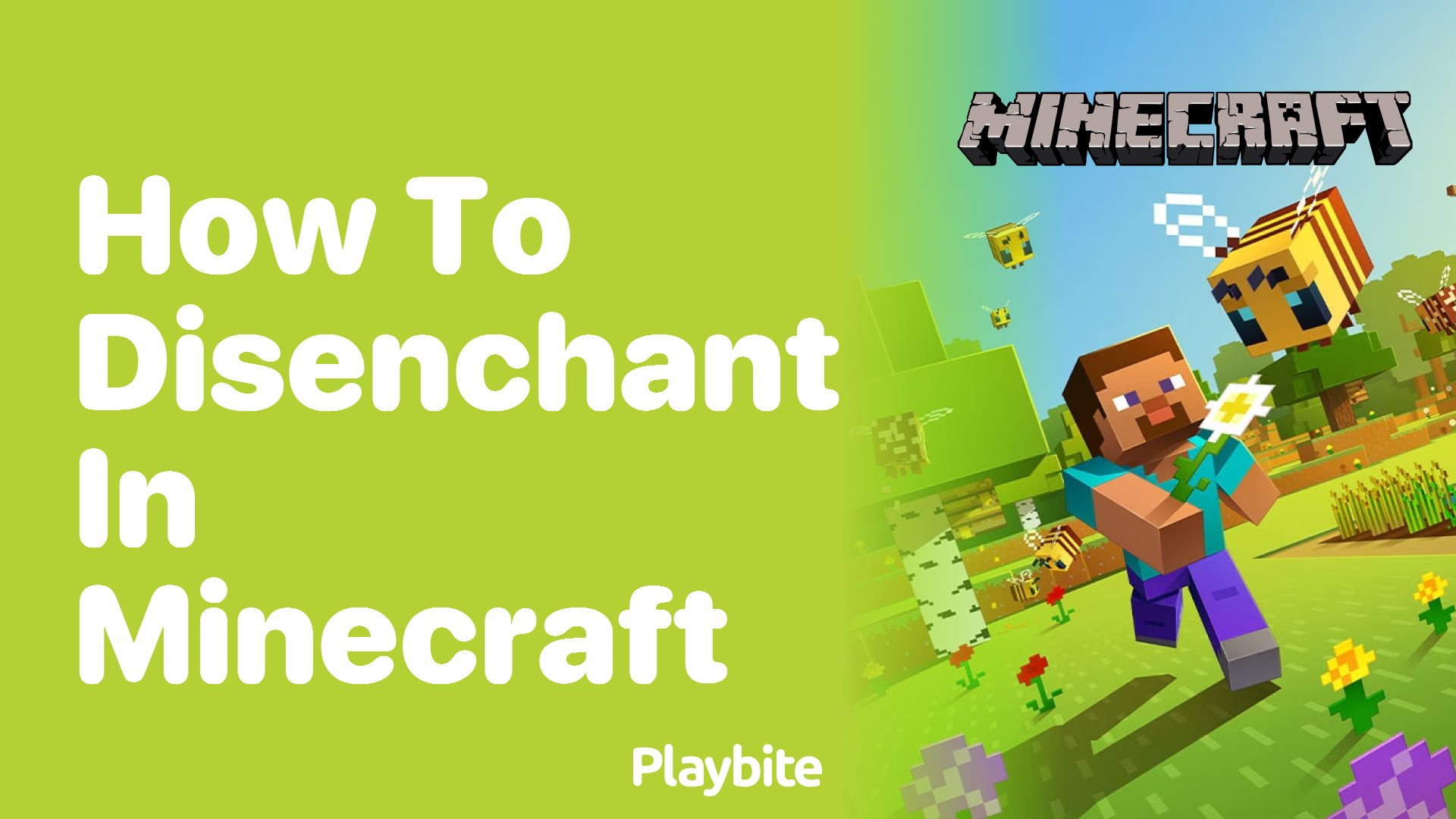 How to Disenchant Items in Minecraft