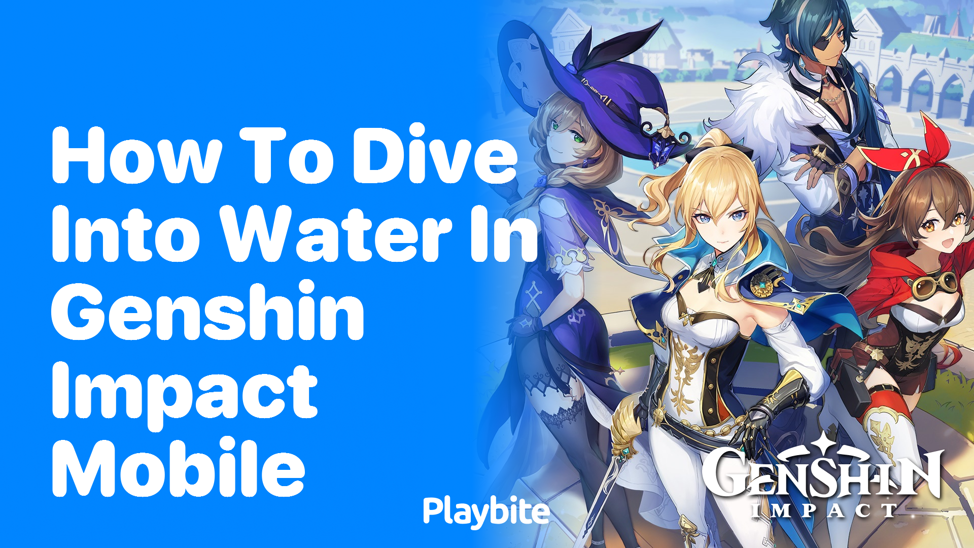 How to Dive Into Water in Genshin Impact Mobile: A Simple Guide