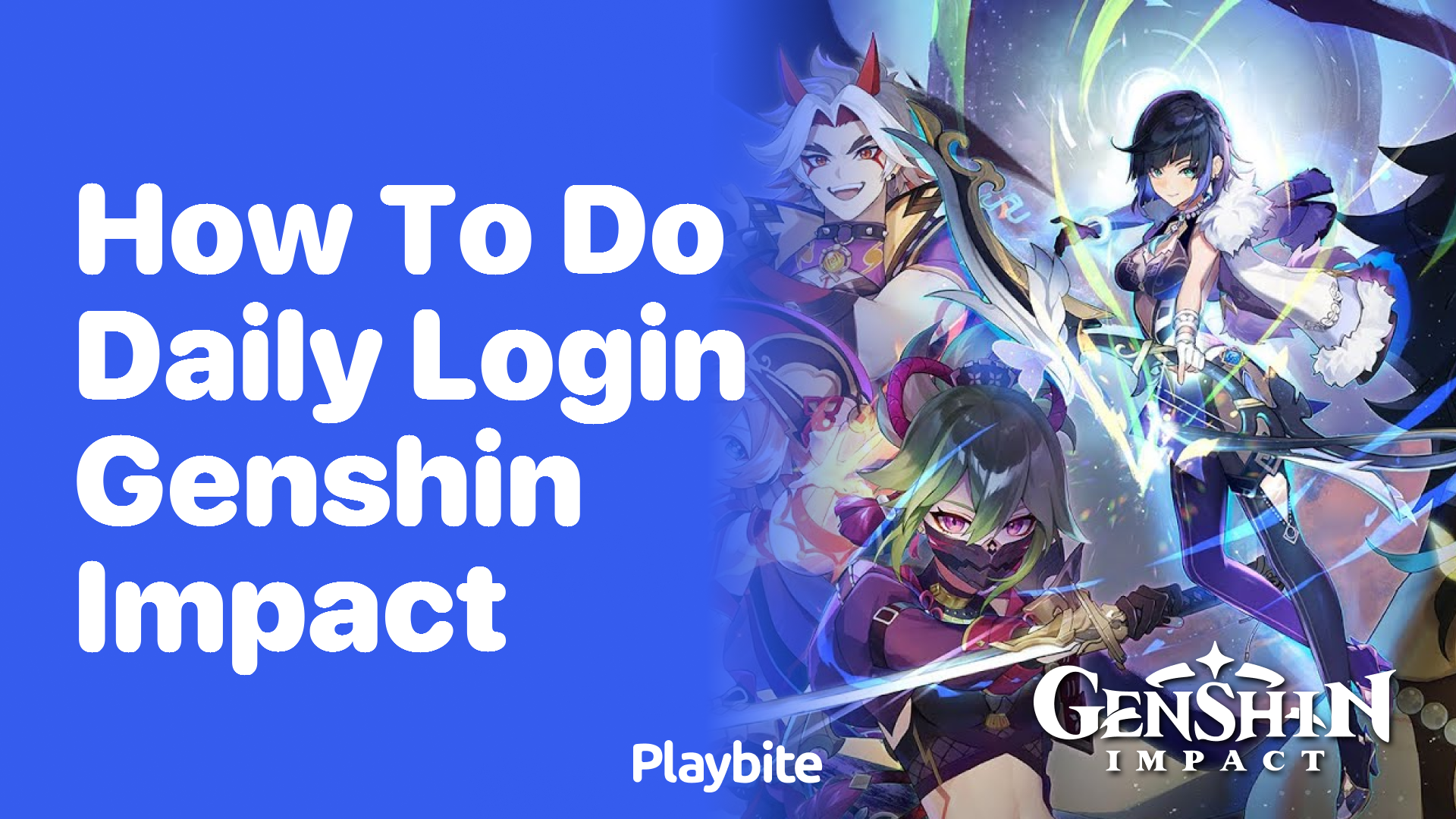How to Do Daily Login in Genshin Impact