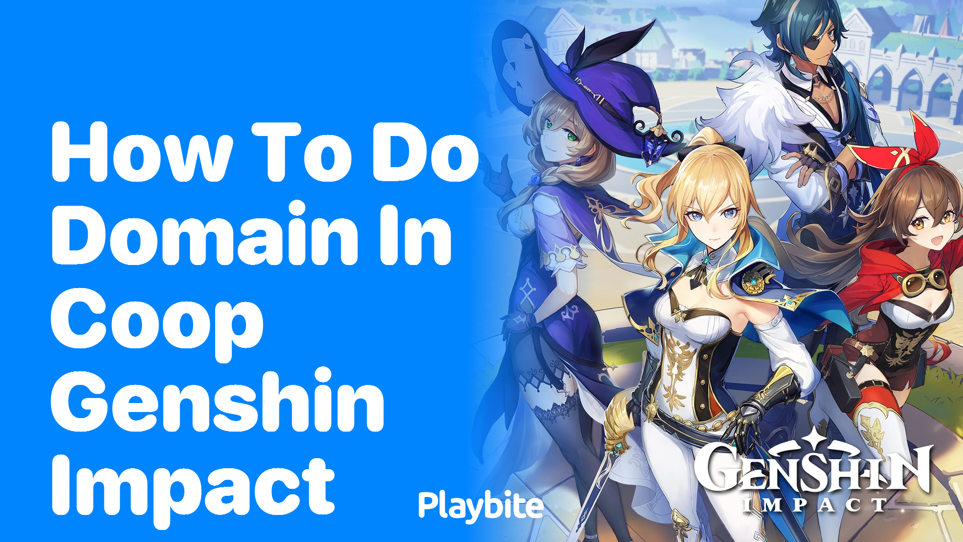 How to Do Domain in Co-op in Genshin Impact?