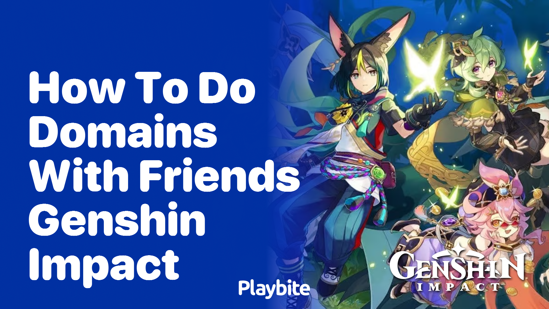 How to Do Domains with Friends in Genshin Impact