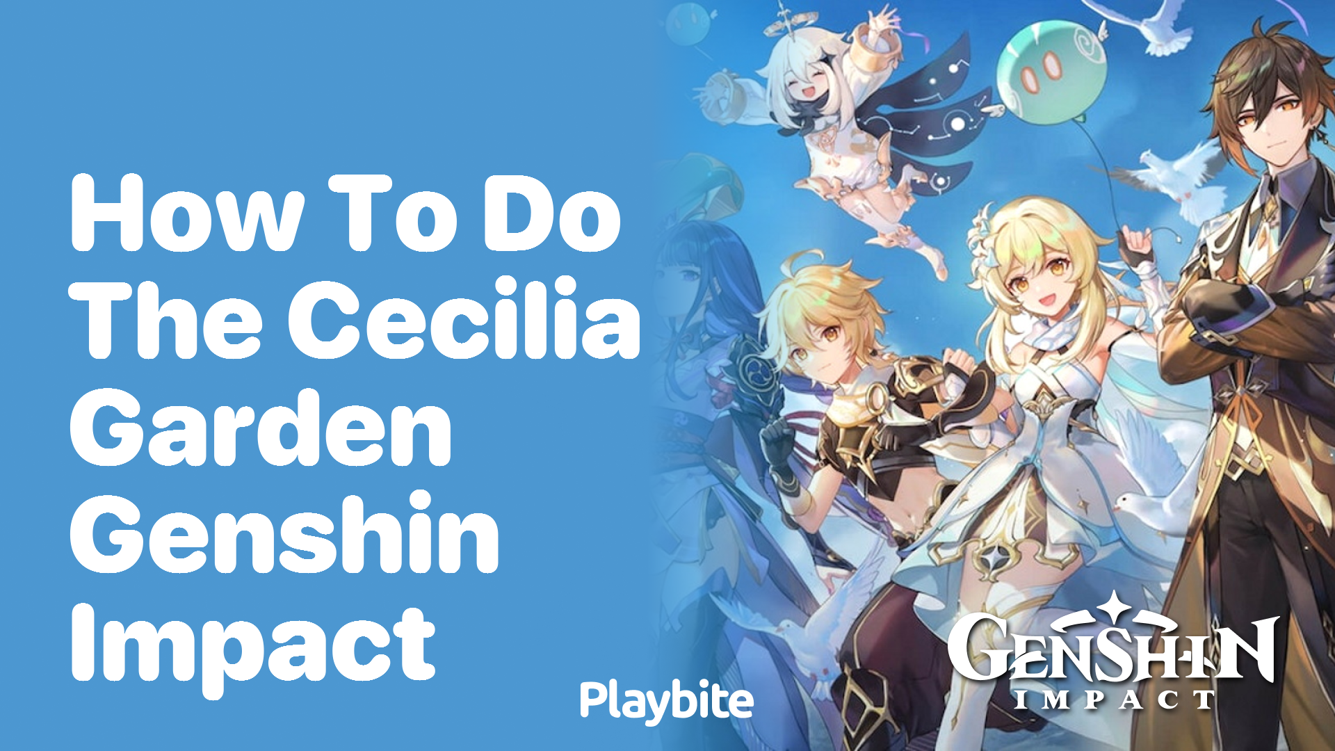 How to Do the Cecilia Garden in Genshin Impact