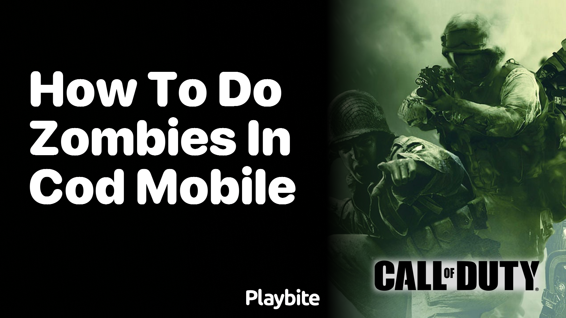 How to Play Zombies in COD Mobile