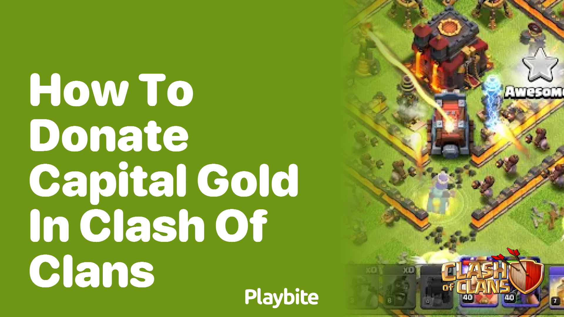 How to Donate Capital Gold in Clash of Clans