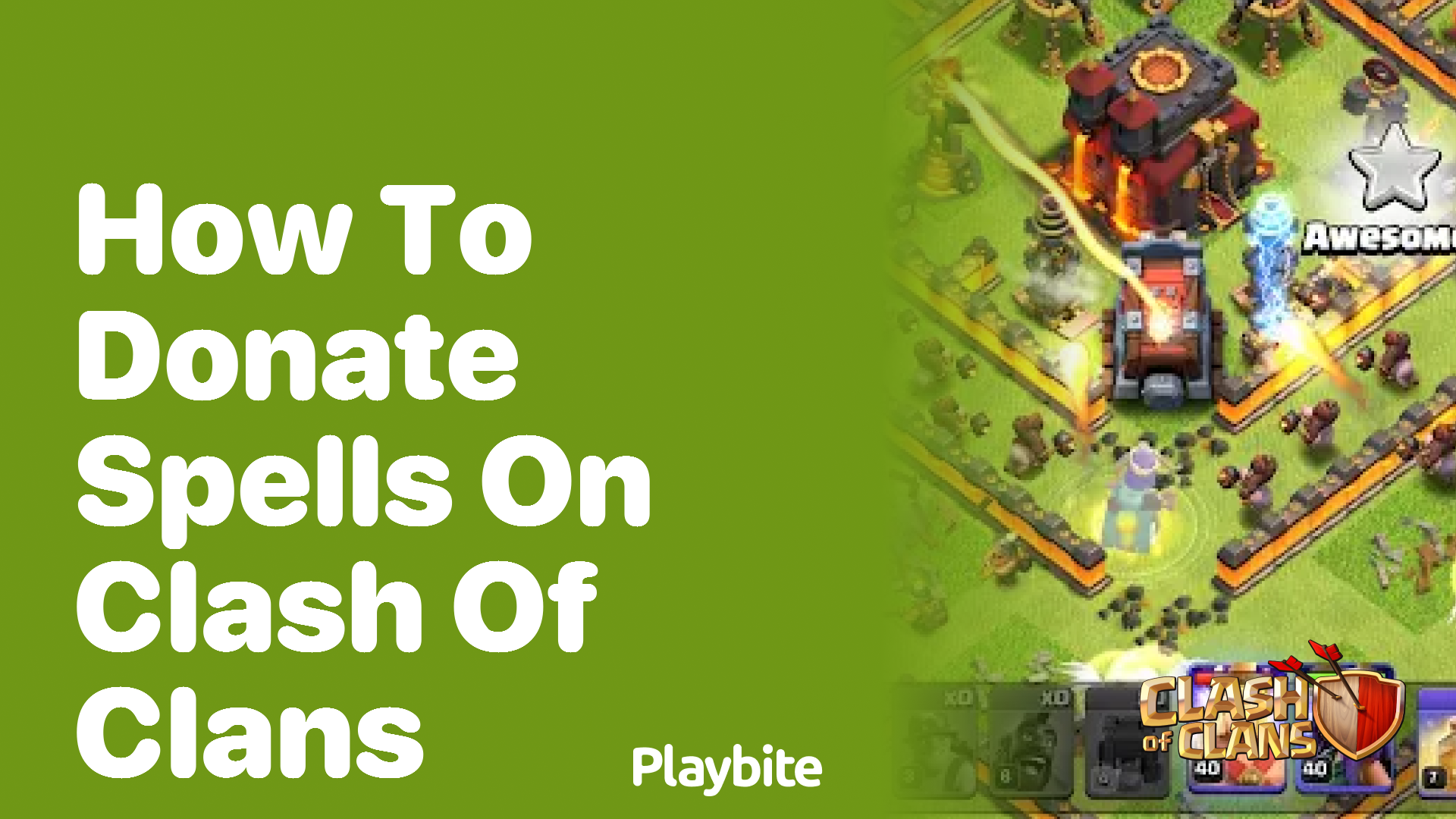 How to Donate Spells in Clash of Clans