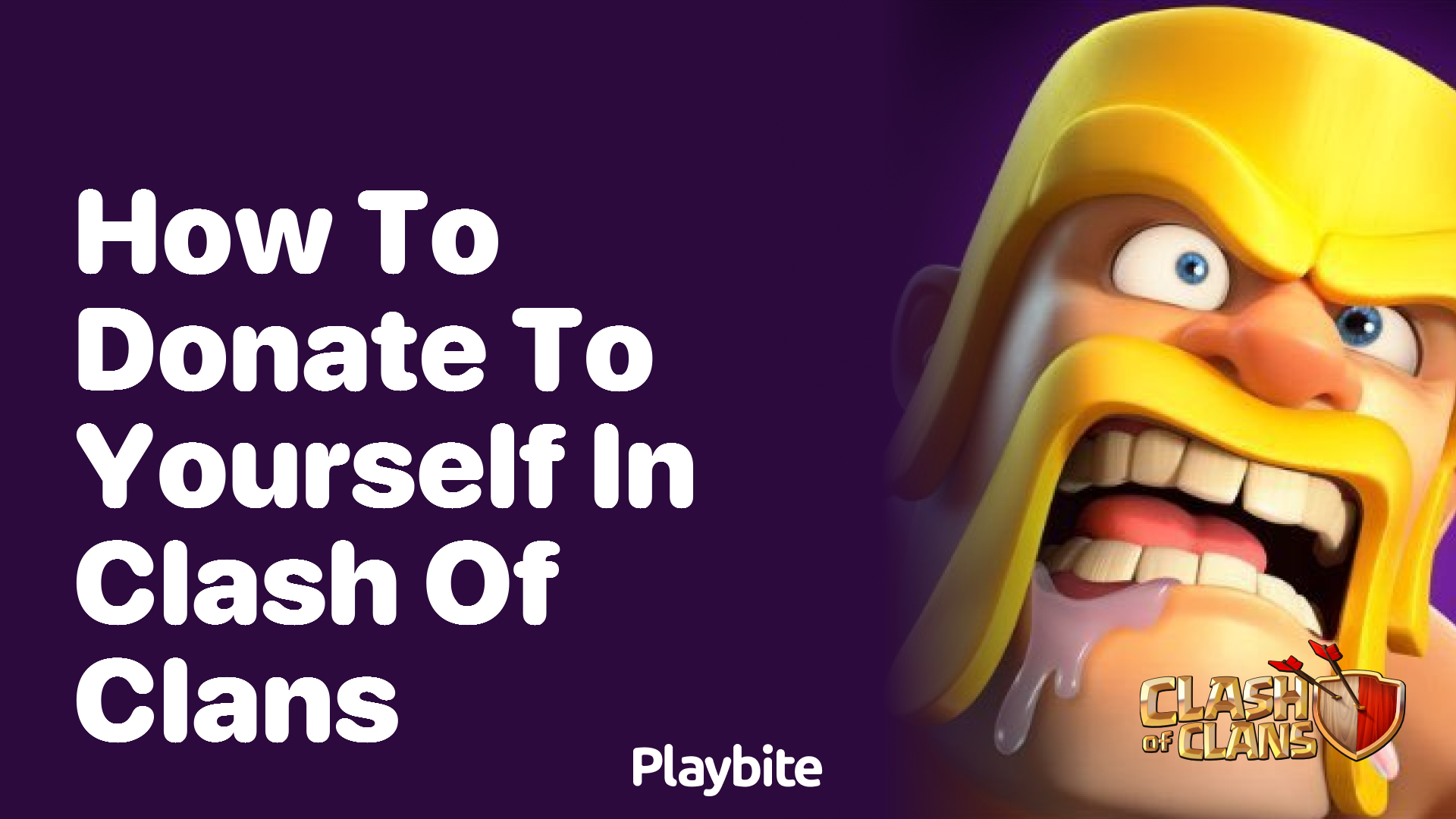 How to Donate to Yourself in Clash of Clans