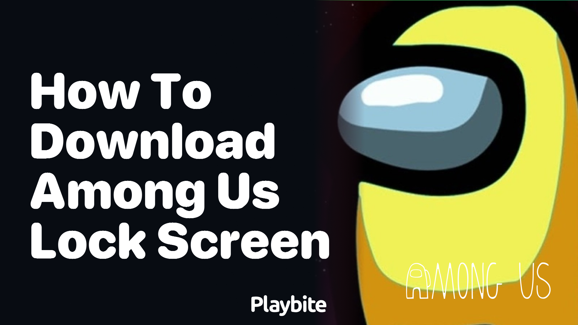 How to Download the Among Us Lock Screen