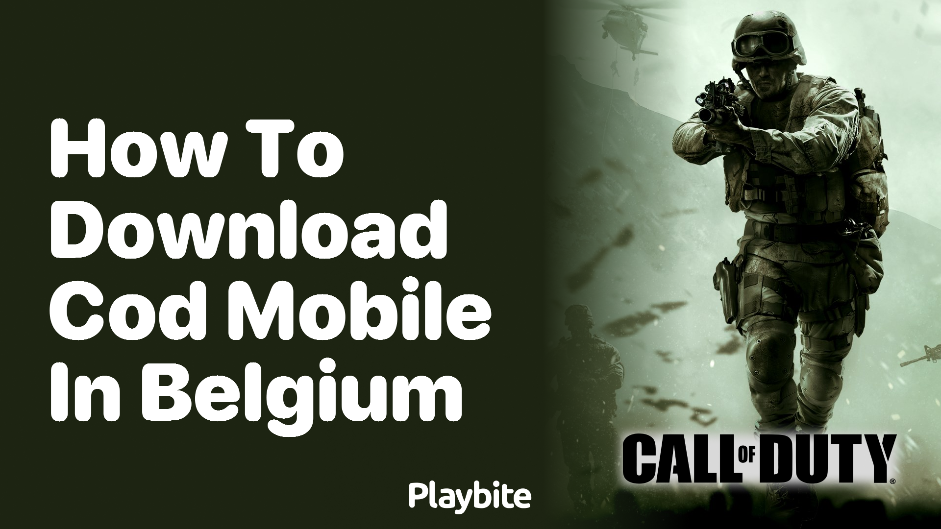 How to Download COD Mobile in Belgium