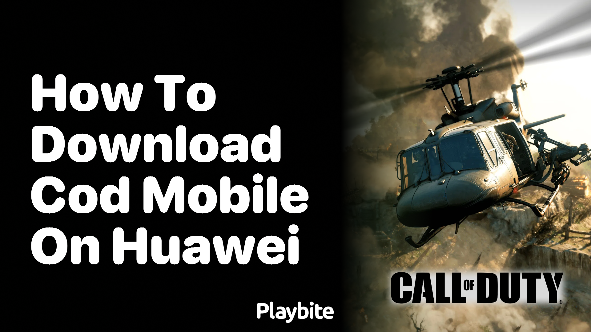 How to Download COD Mobile on Huawei Devices