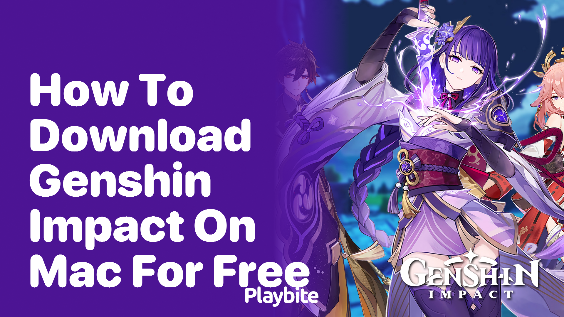 How to Download Genshin Impact on Mac for Free