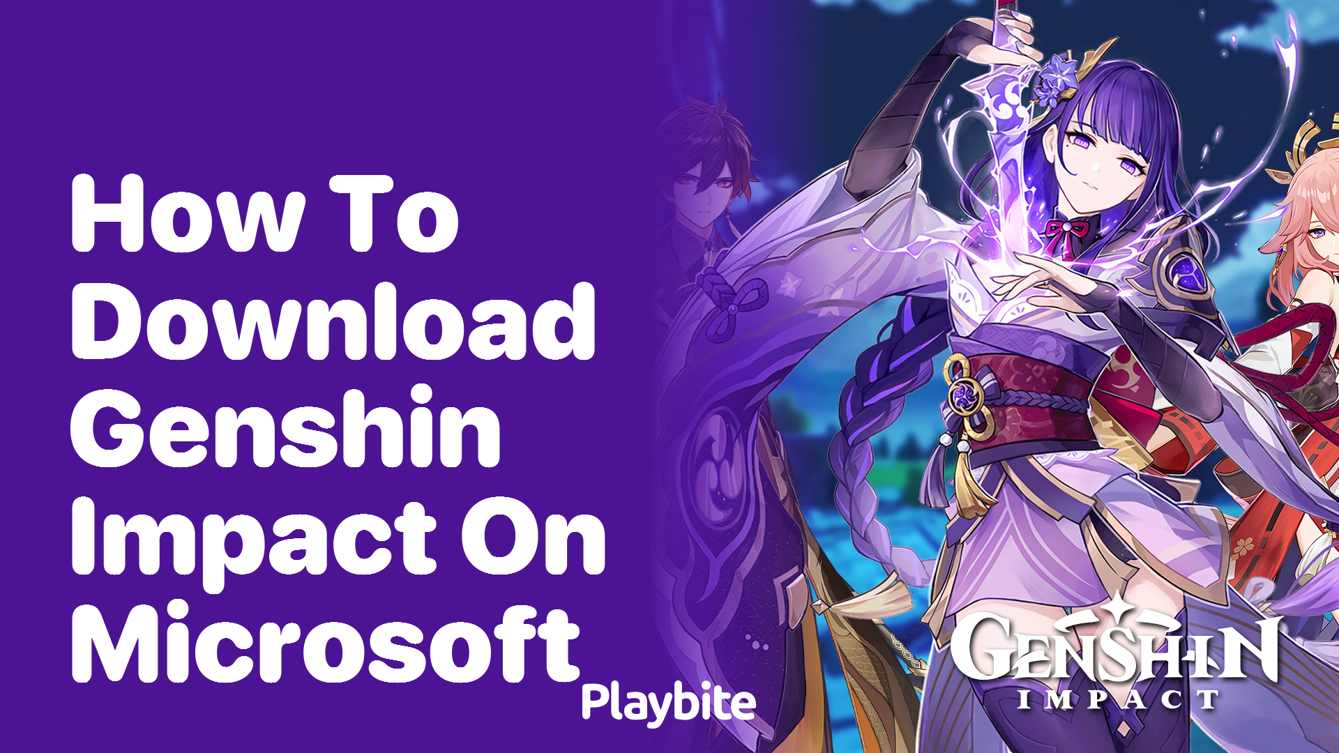 How to Download Genshin Impact on Microsoft Devices