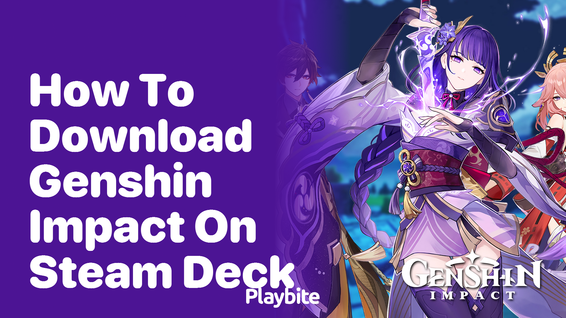 How to Download Genshin Impact on Steam Deck