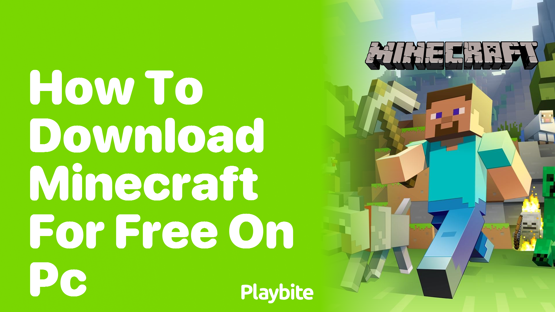 How to Download Minecraft for Free on PC