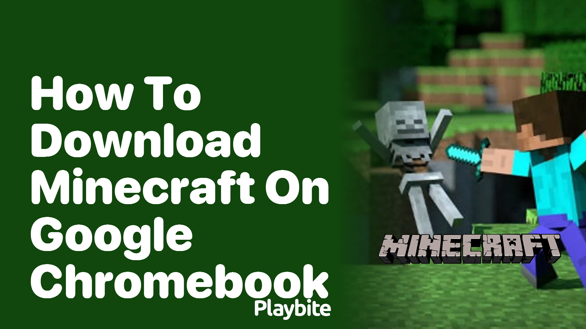 How to Download Minecraft on Google Chromebook