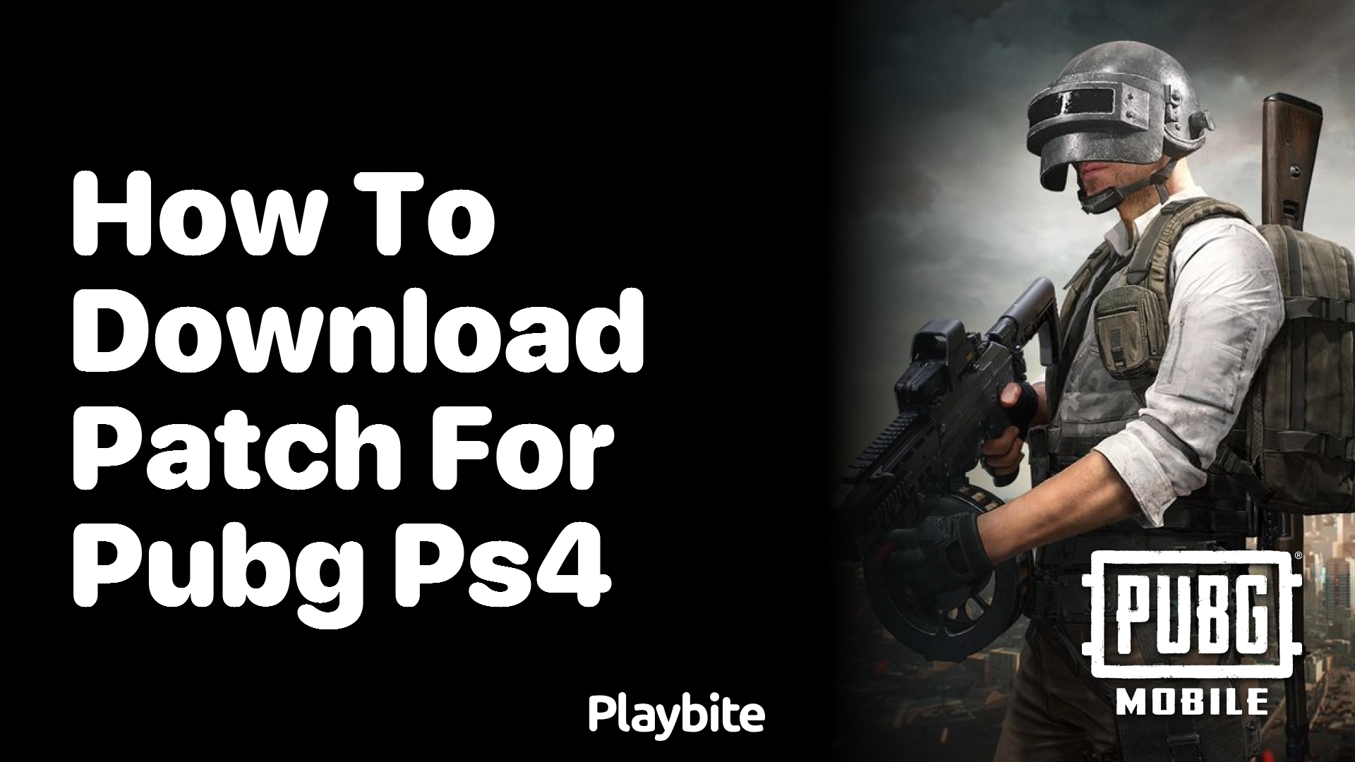 How to Download the Patch for PUBG on PS4?