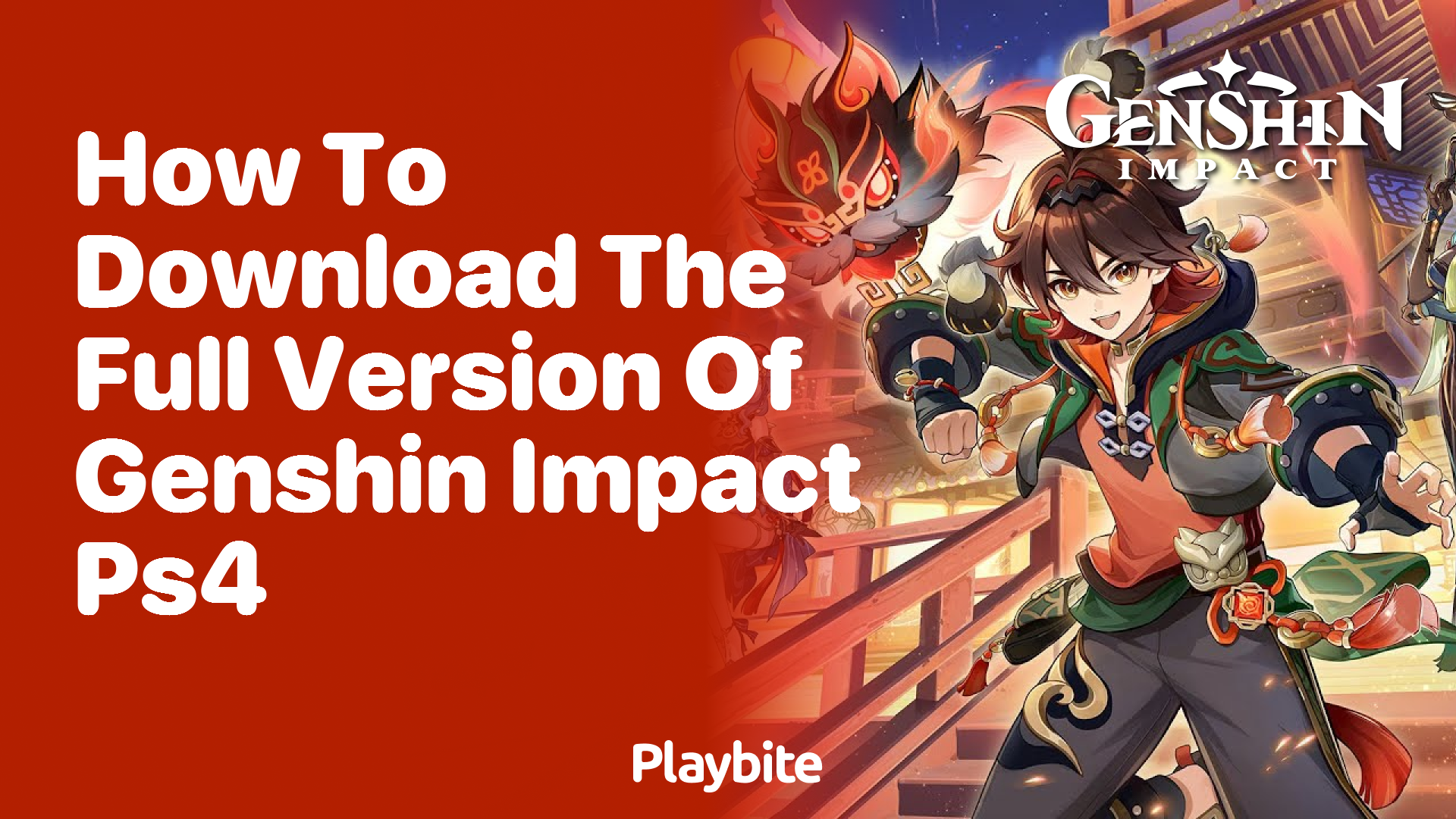 How to Download the Full Version of Genshin Impact on PS4
