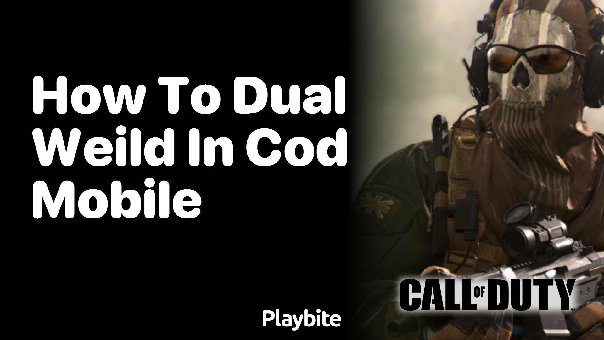 How to Dual Wield in CoD Mobile - Playbite