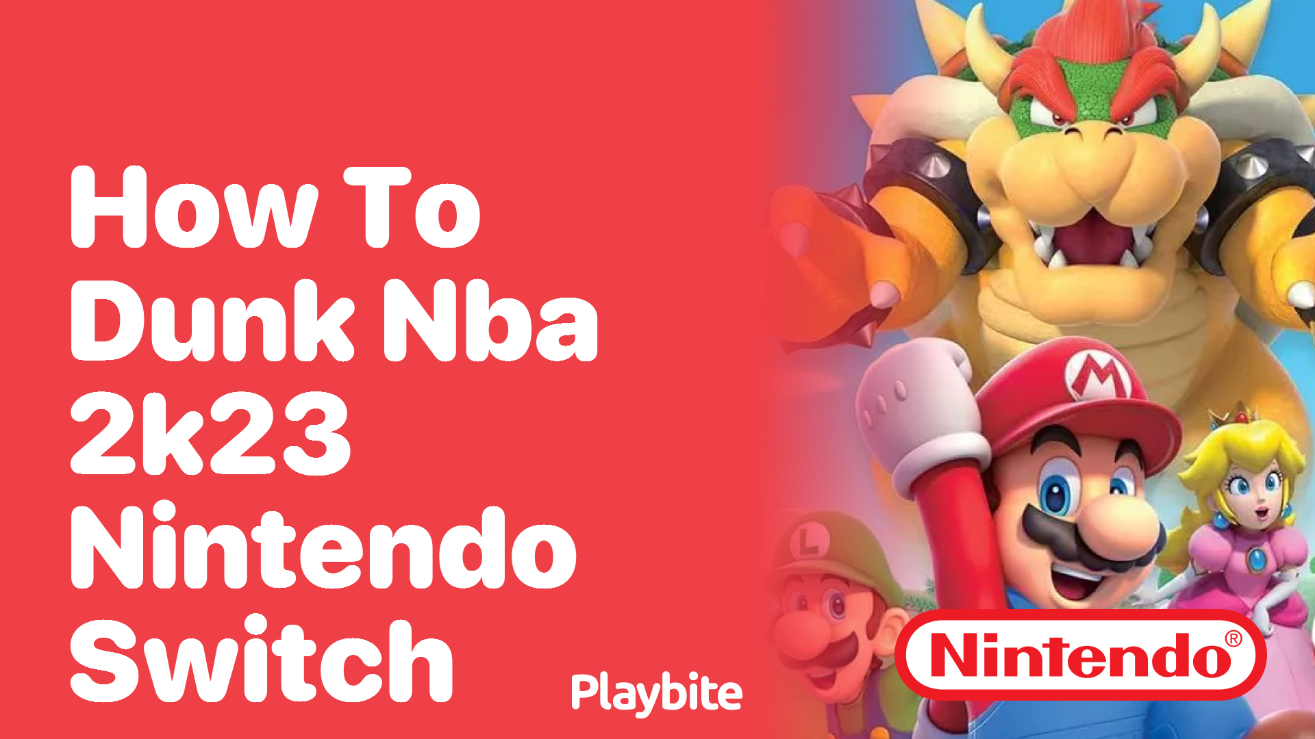 How to Dunk in NBA 2K23 on Nintendo Switch