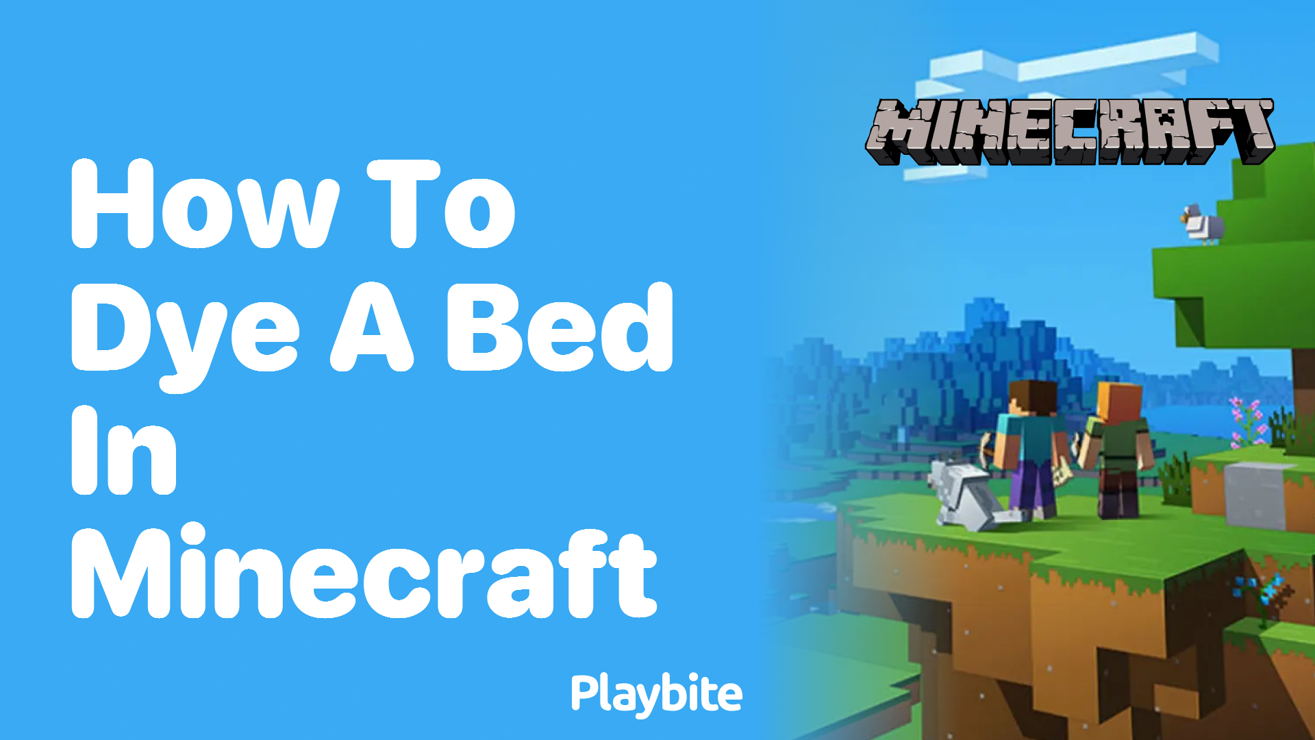 How to Dye a Bed in Minecraft: A Simple Guide