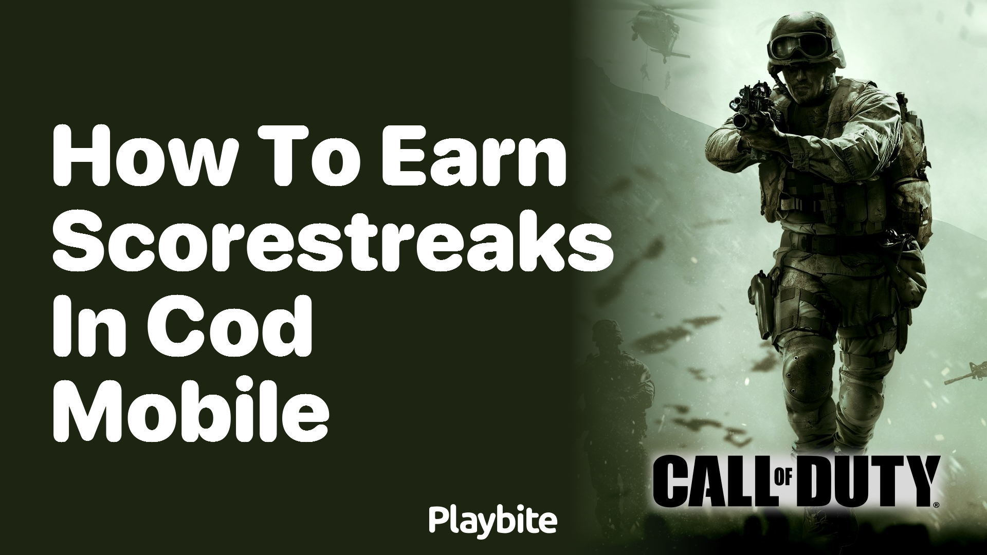 How to Earn Scorestreaks in COD Mobile