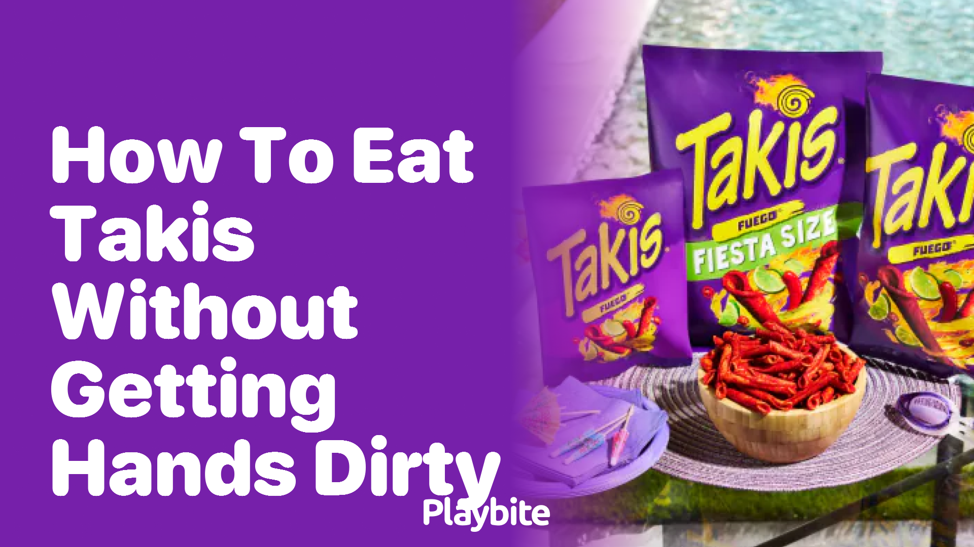 How to Eat Takis Without Getting Your Hands Dirty