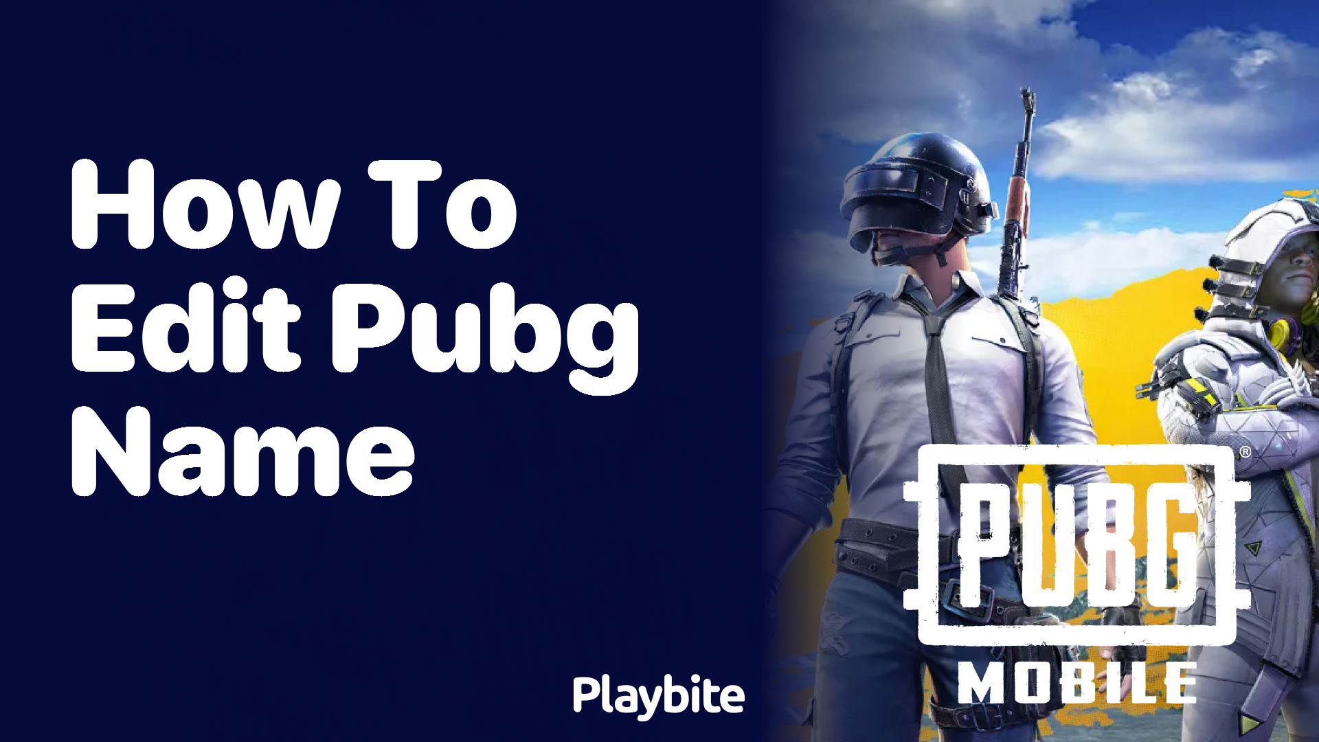 How to Edit Your PUBG Name: A Simple Guide