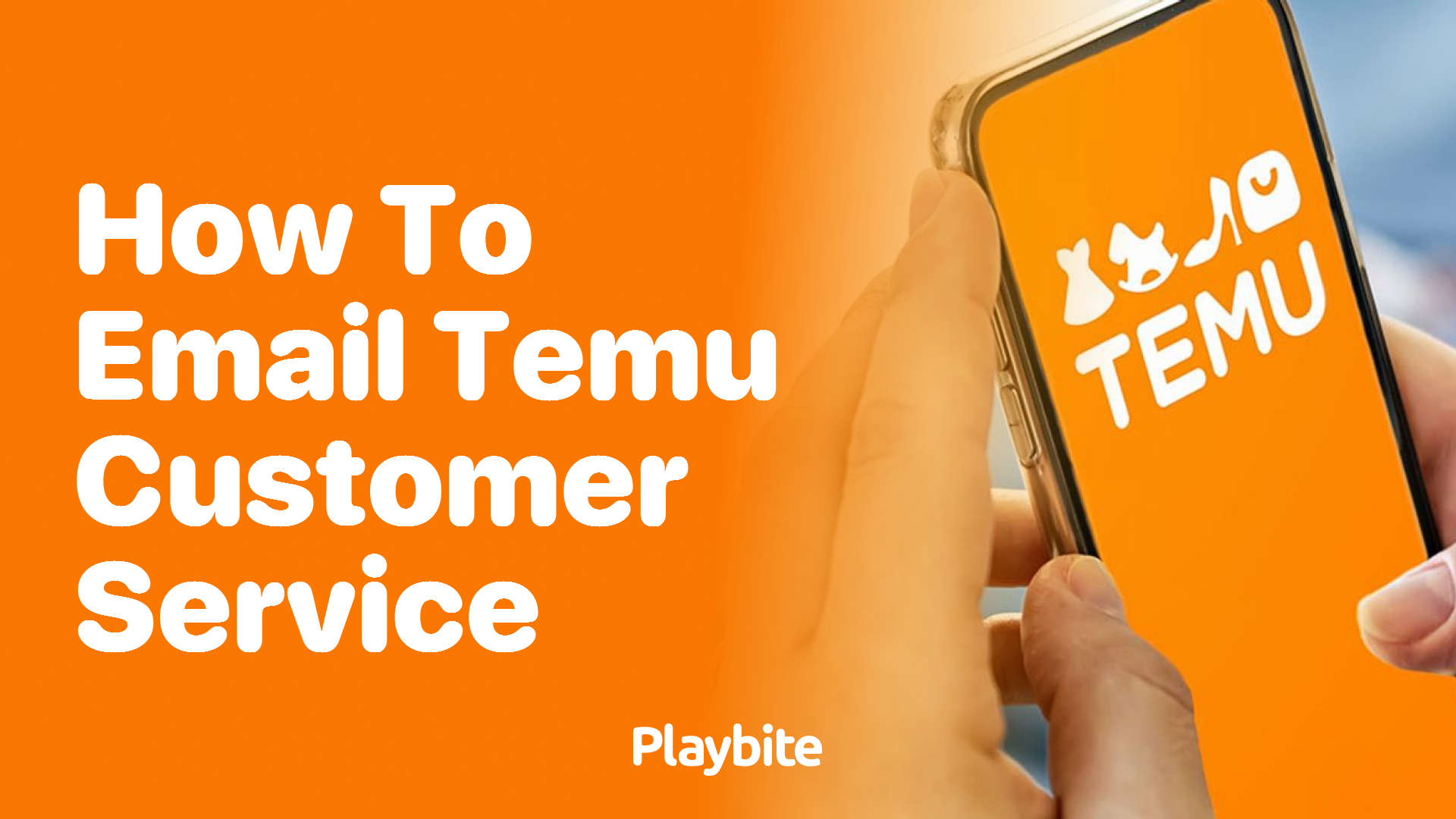 How to Email Temu Customer Service for Assistance Playbite