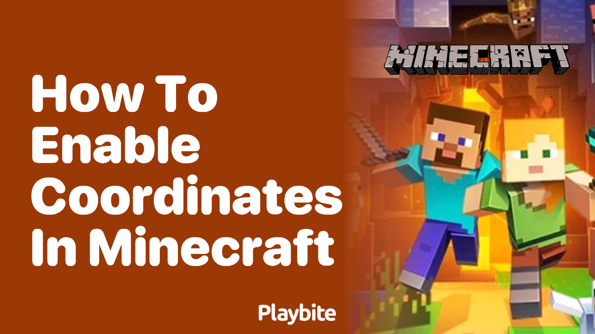 How to Enable Coordinates in Minecraft - Playbite