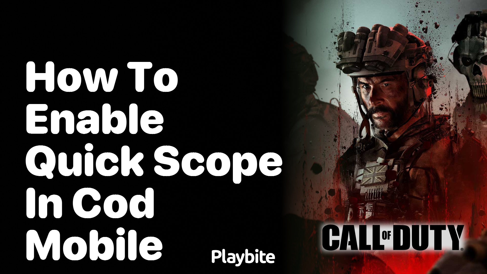 How to Enable Quick Scope in COD Mobile