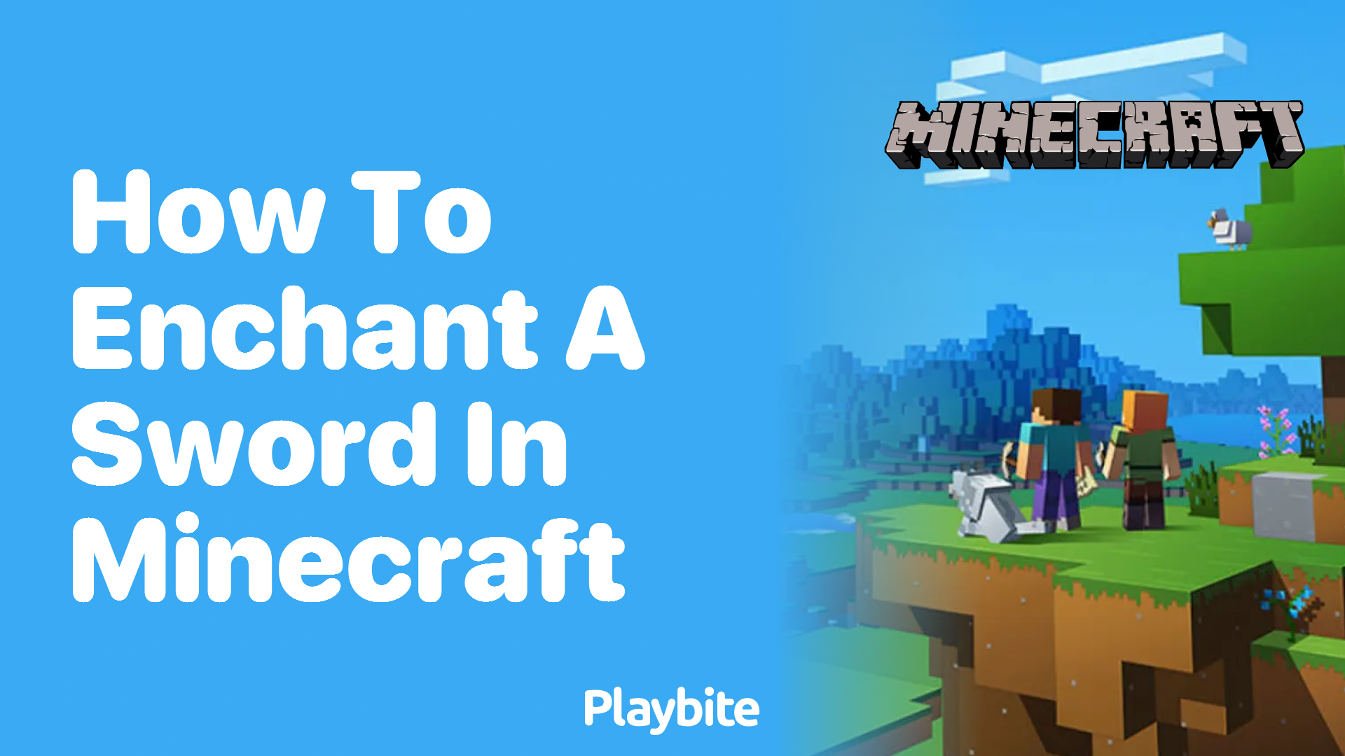 How to Enchant a Sword in Minecraft
