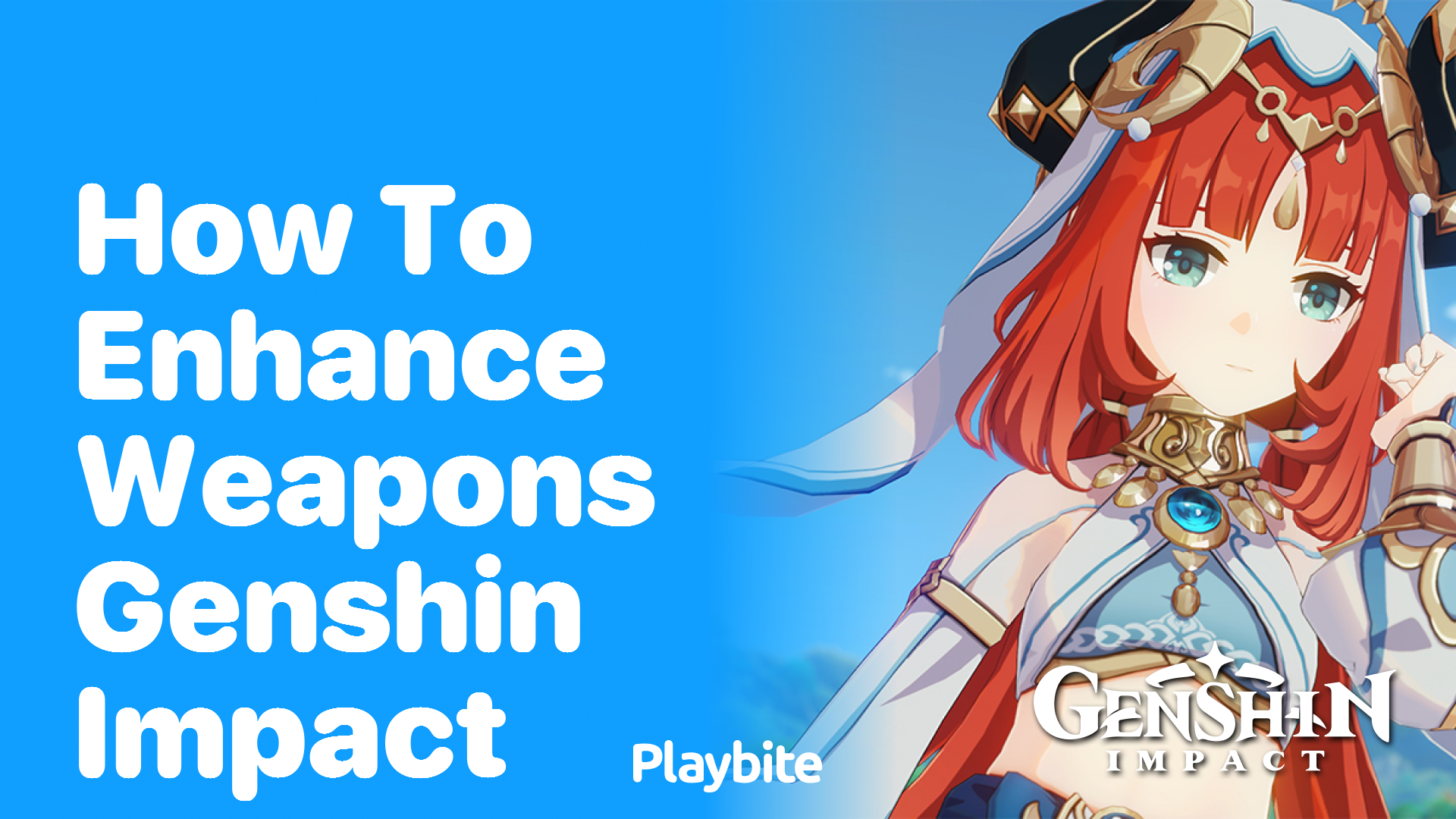 How to Enhance Weapons in Genshin Impact