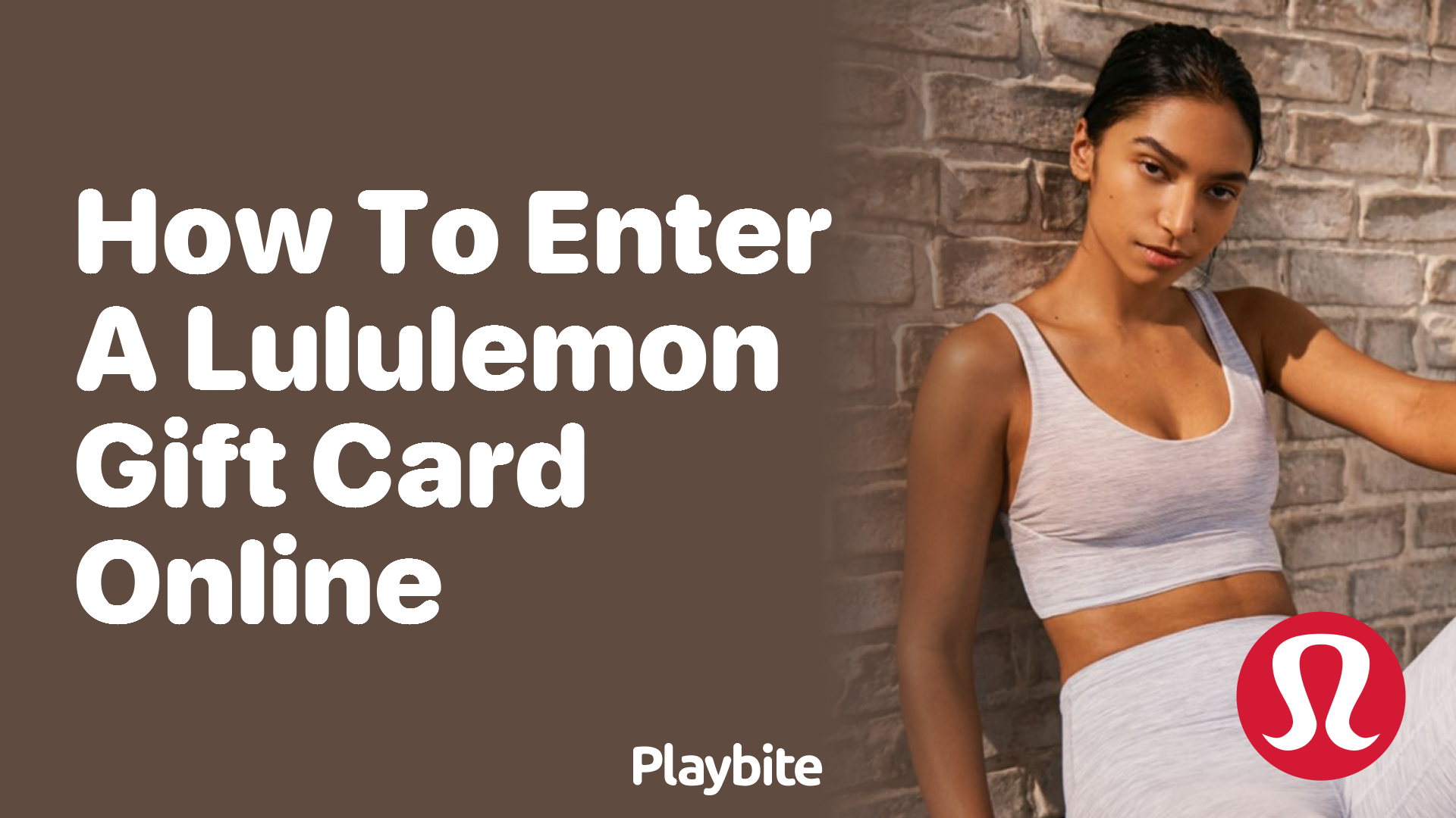 How to Enter a Lululemon Gift Card Online