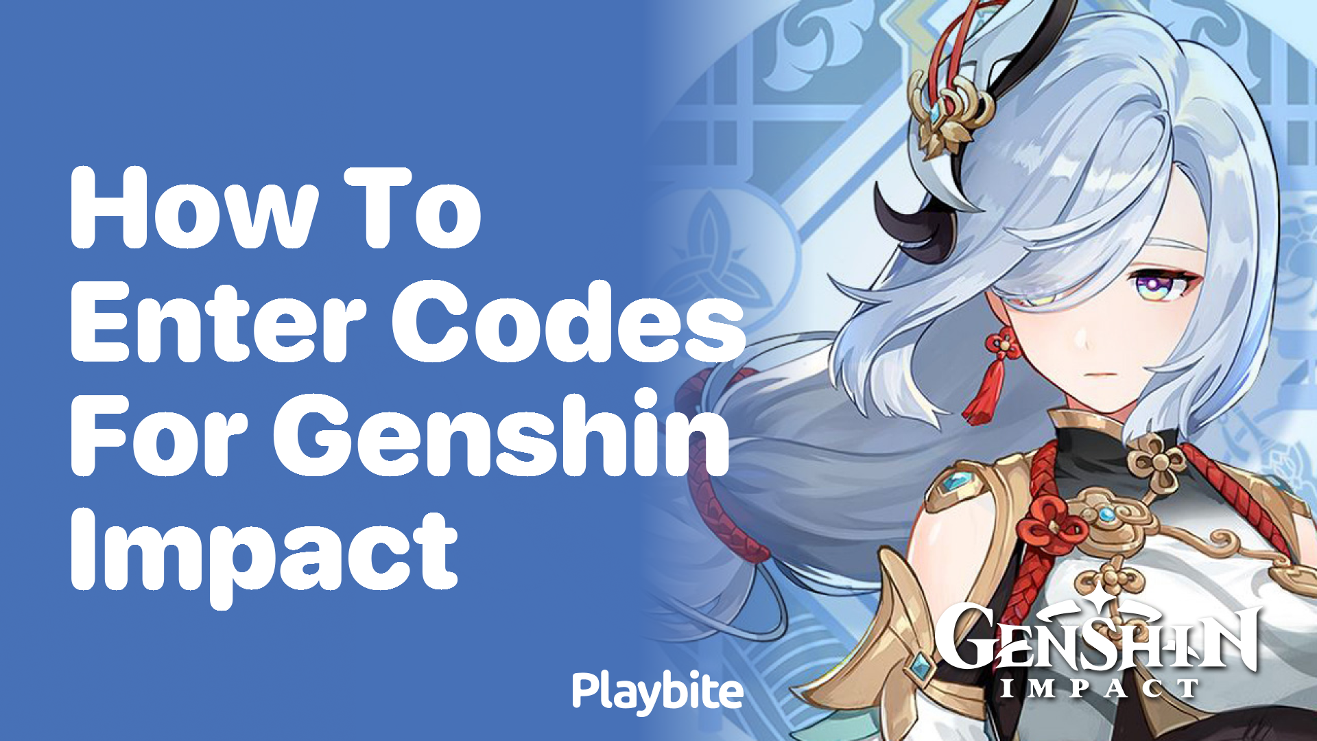 How to Enter Codes for Genshin Impact