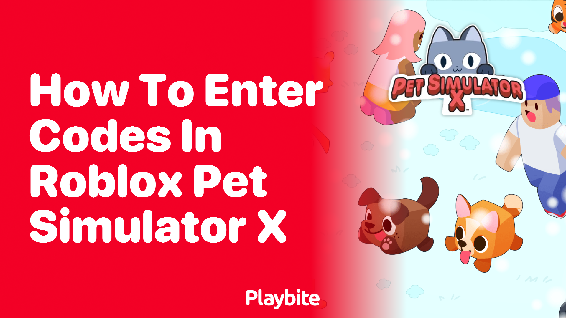 How to Enter Codes in Roblox Pet Simulator X