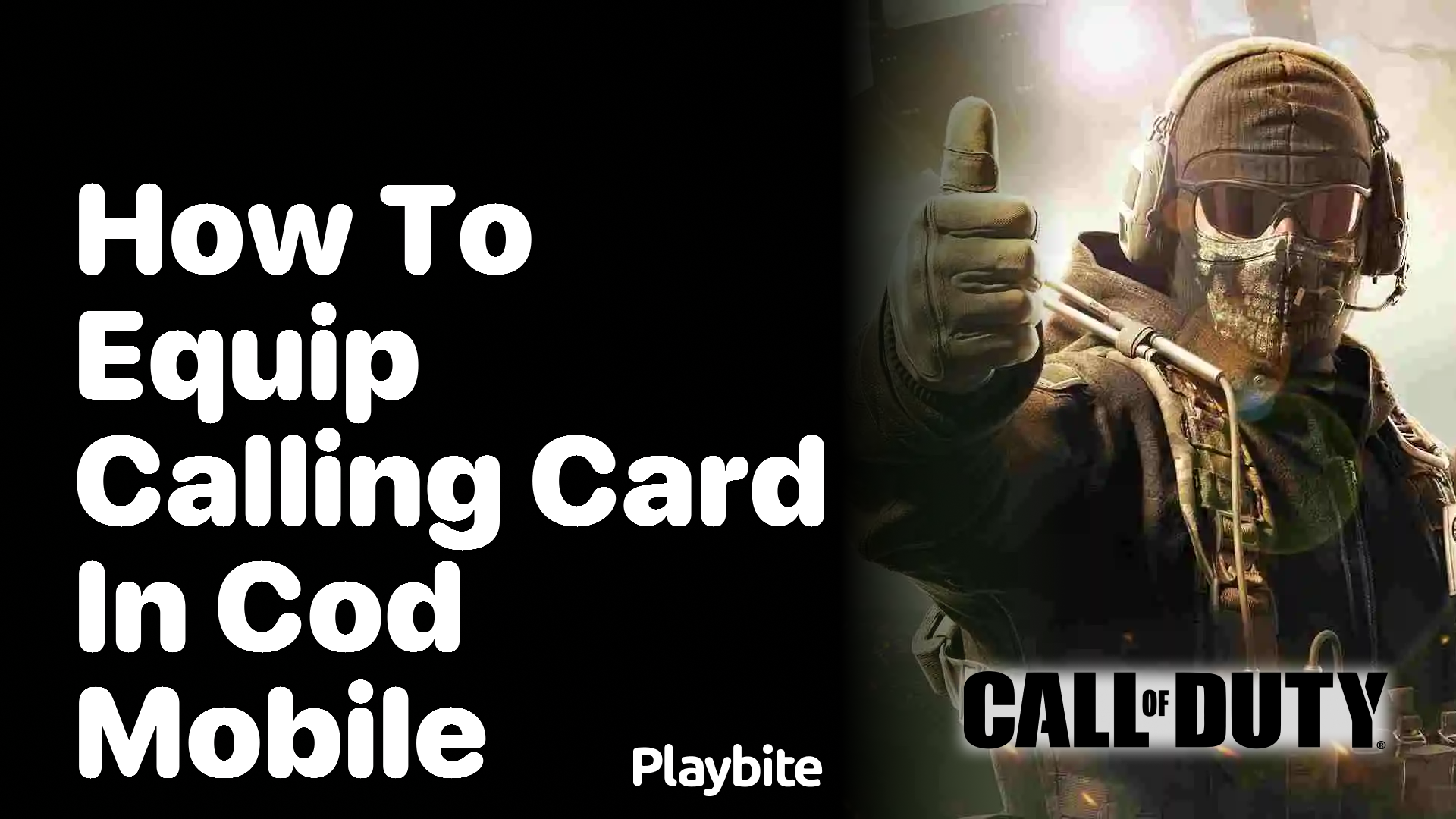 How to Equip a Calling Card in COD Mobile: A Quick Guide