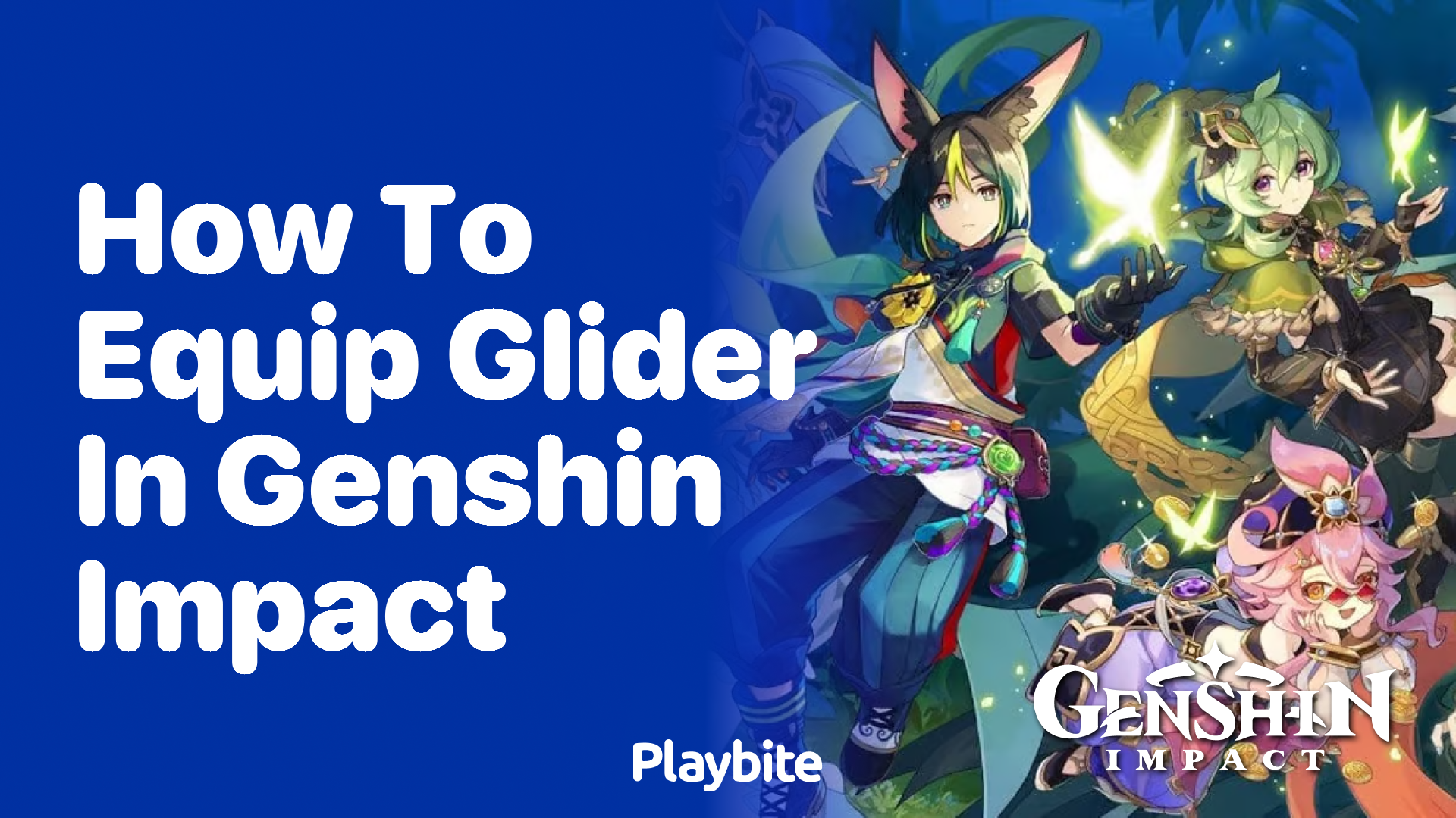 How to Equip Your Glider in Genshin Impact
