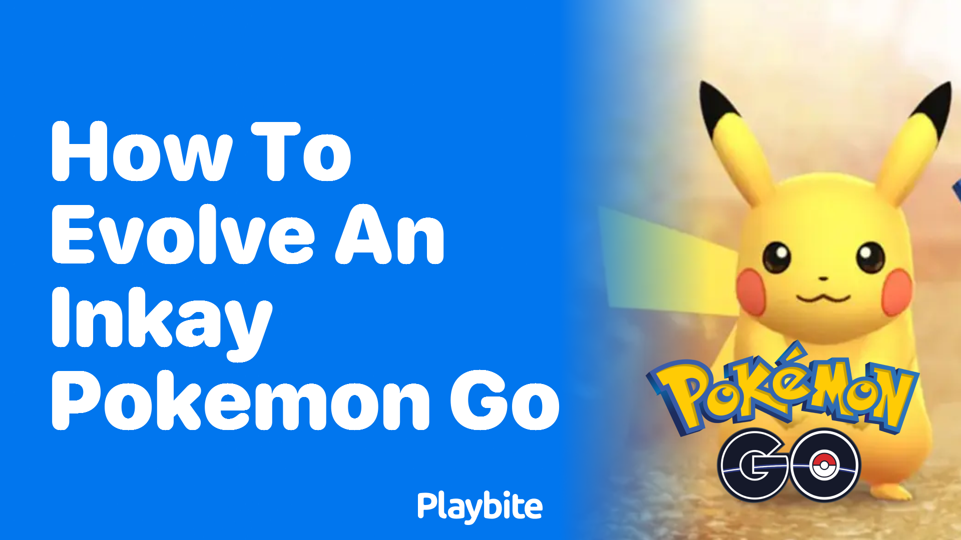 How to Evolve an Inkay in Pokemon GO