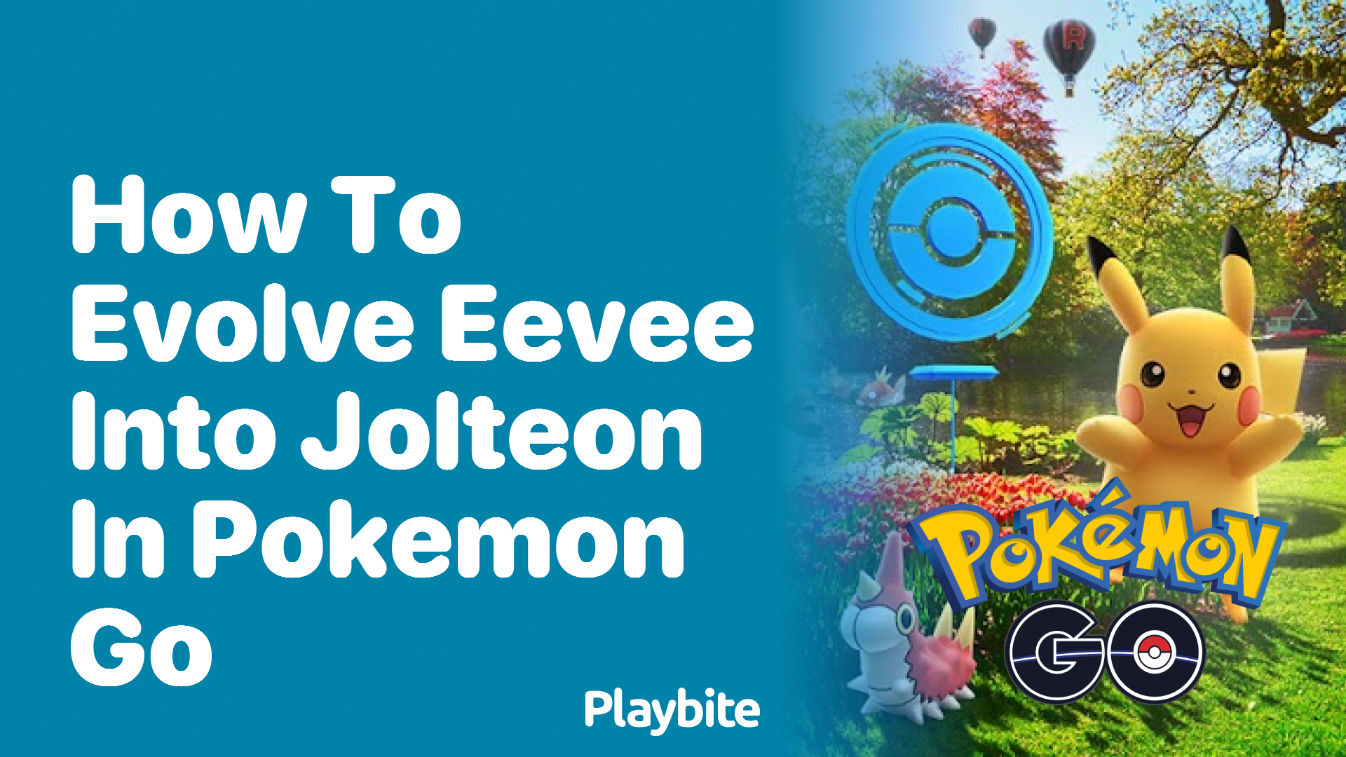 How to Evolve Eevee into Jolteon in Pokemon GO