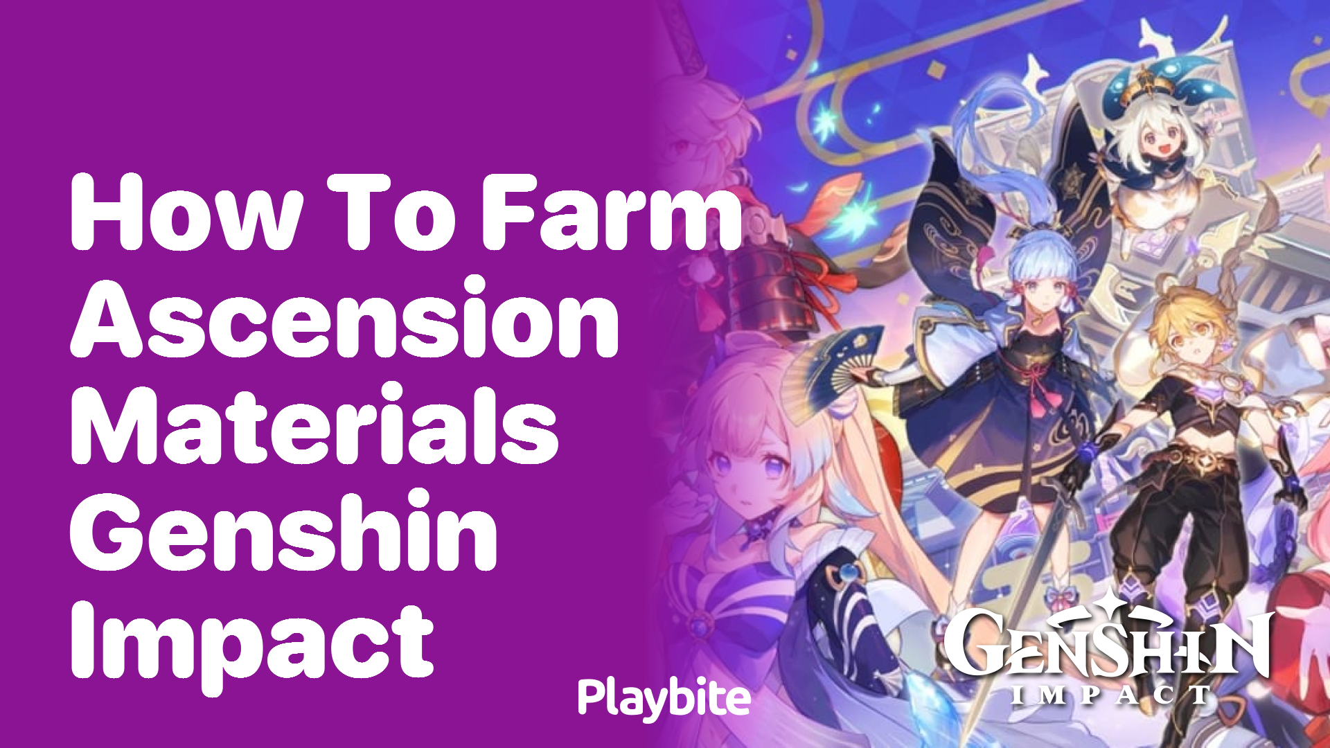 How to Farm Ascension Materials in Genshin Impact