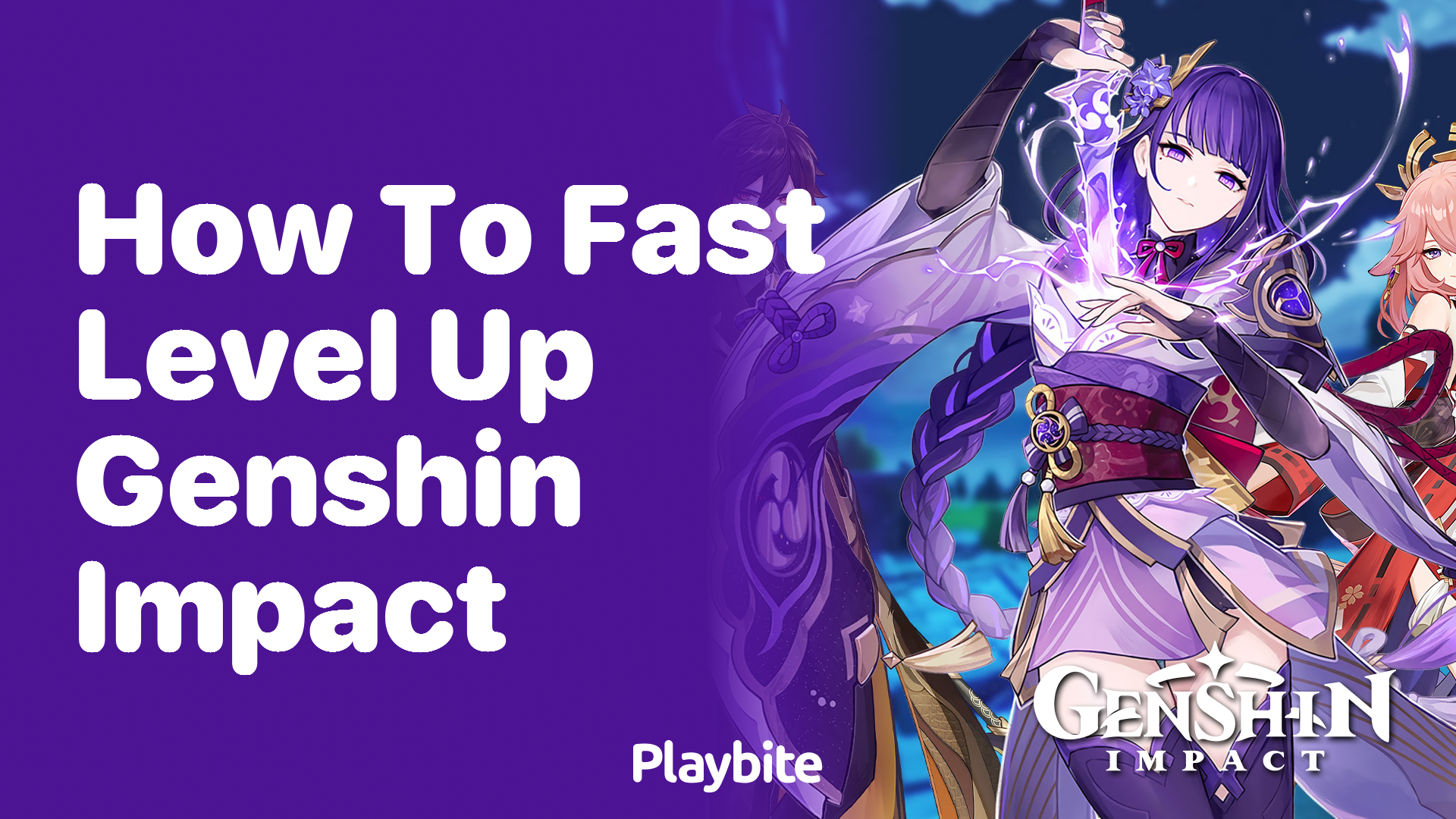 How to Fast Level Up in Genshin Impact