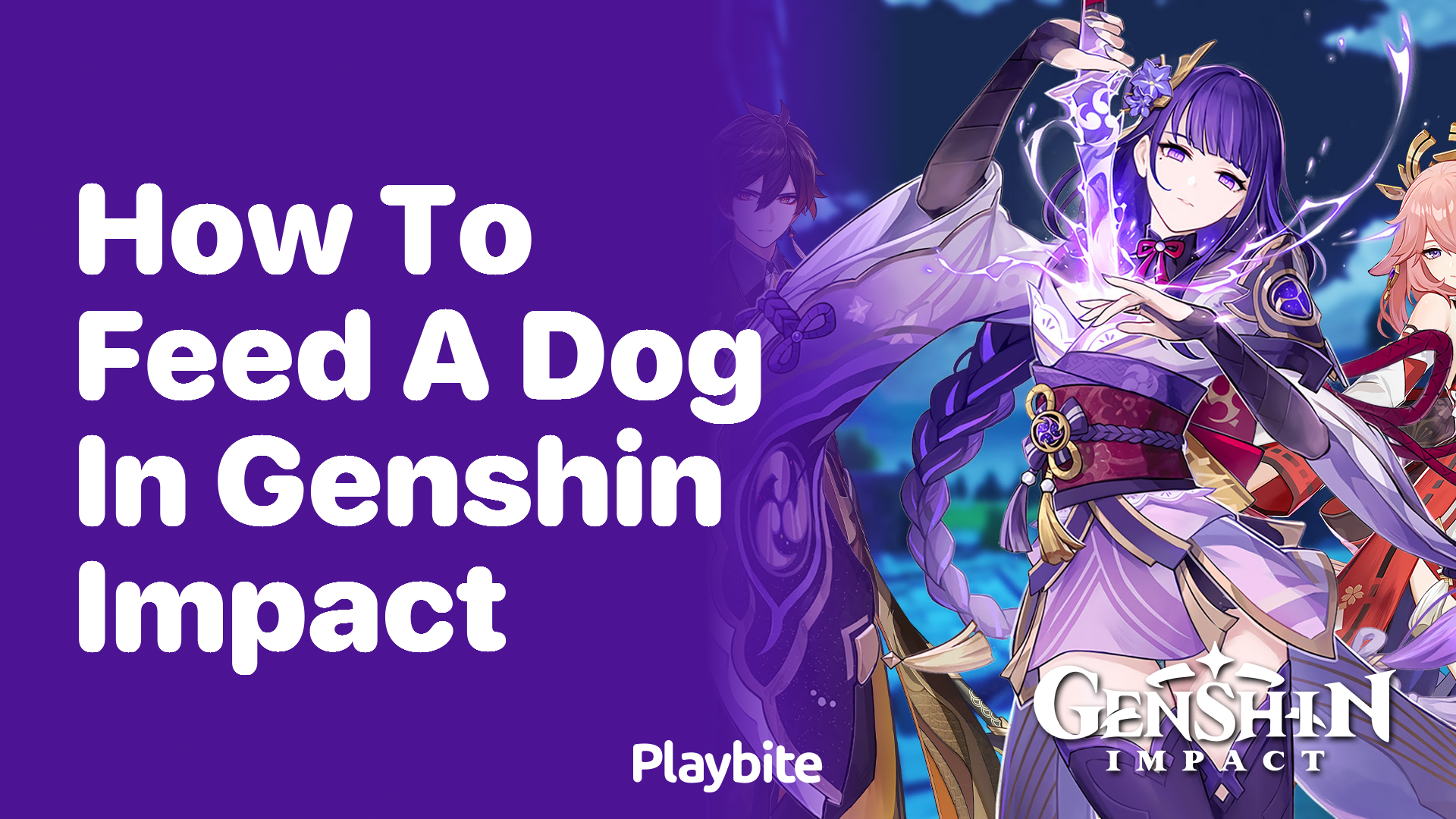 How to Feed a Dog in Genshin Impact