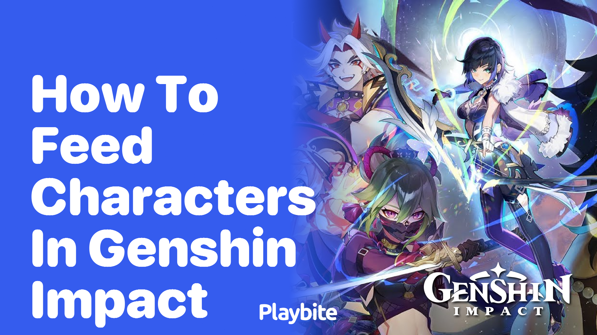 How to Feed Characters in Genshin Impact