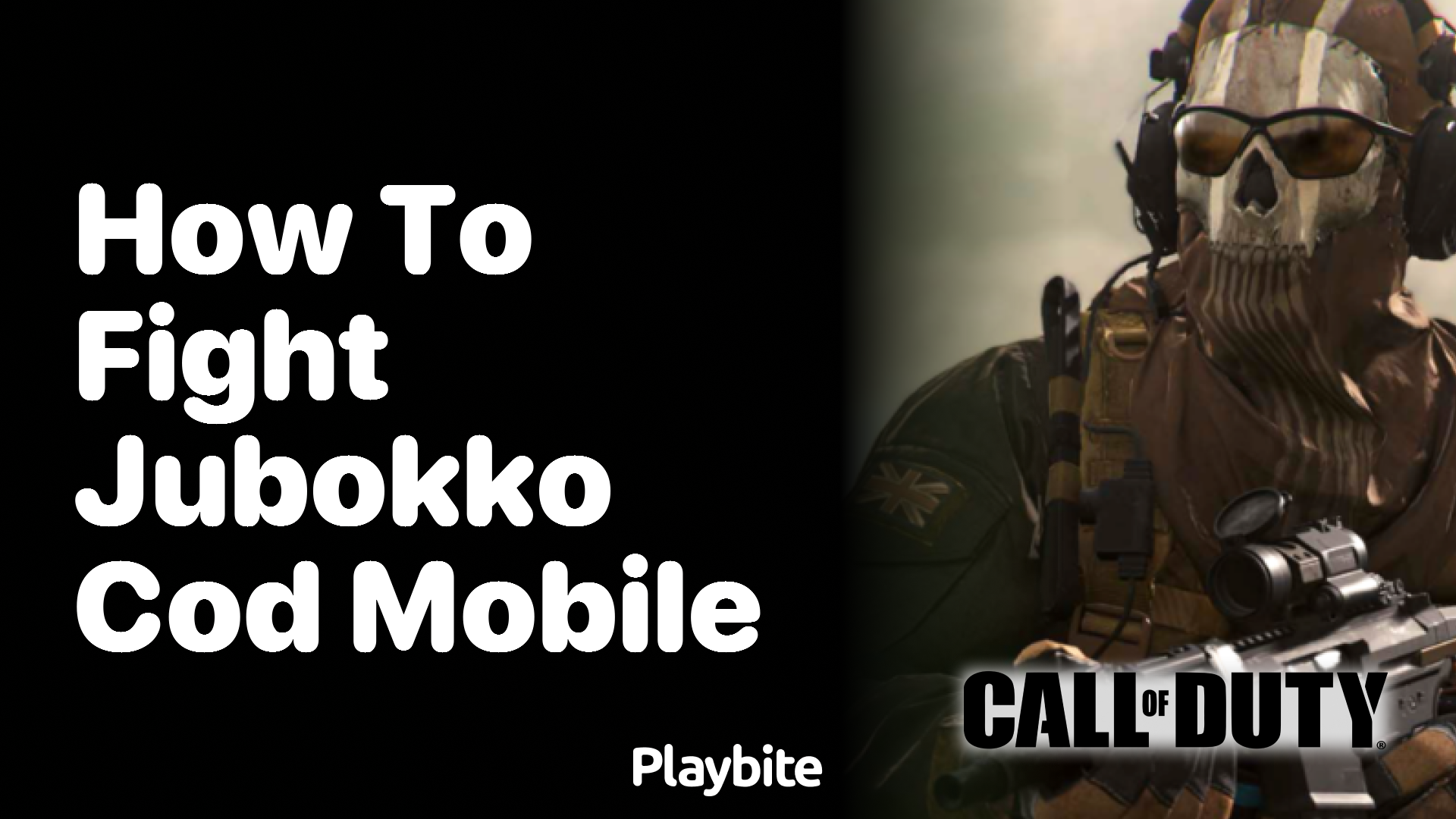 How to Fight Jubokko in COD Mobile