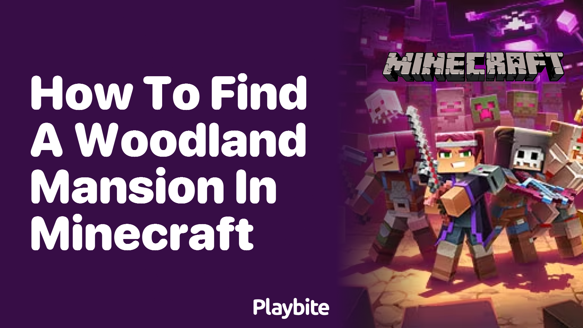 How to Find a Woodland Mansion in Minecraft