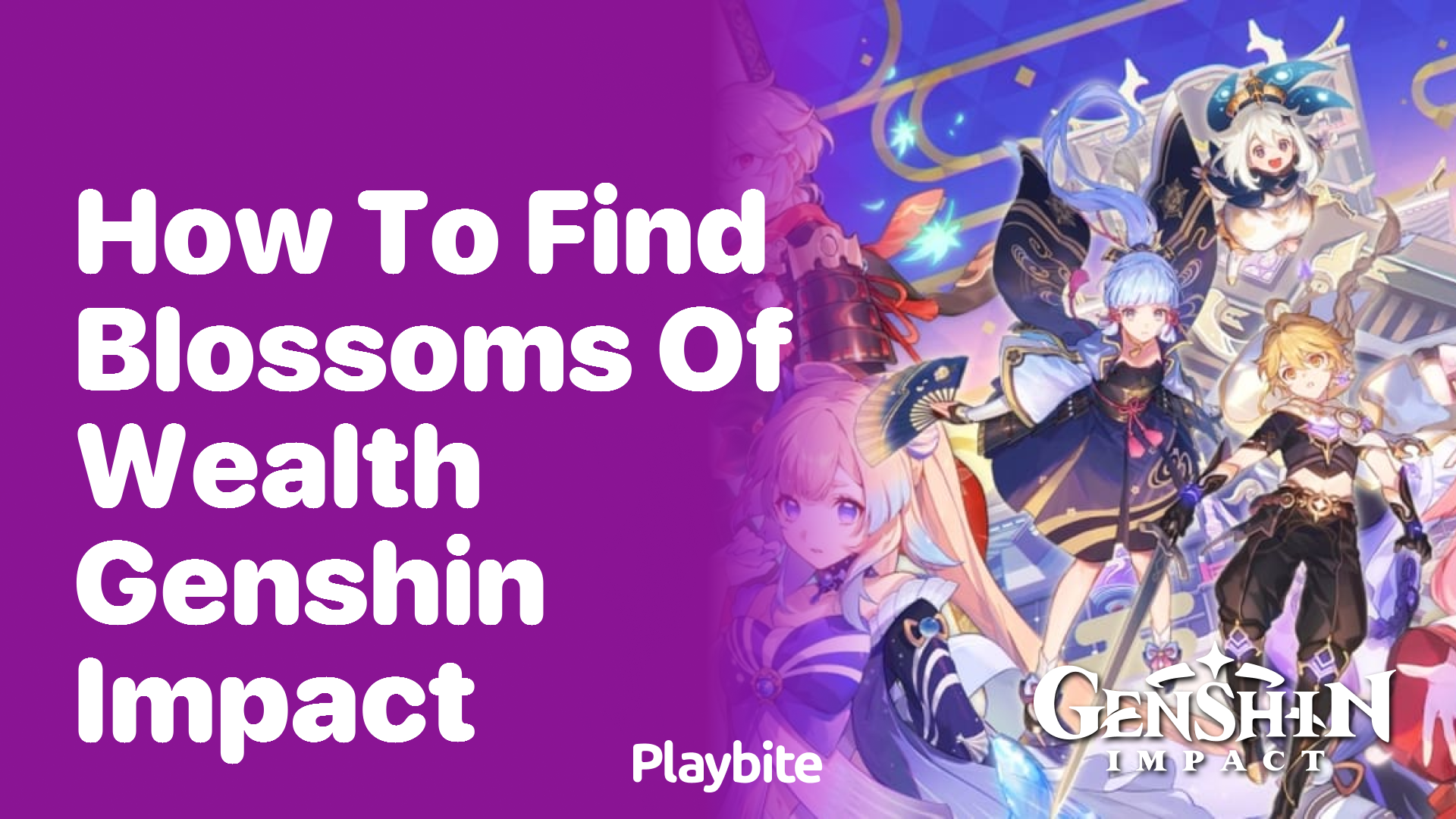 How to Find Blossoms of Wealth in Genshin Impact