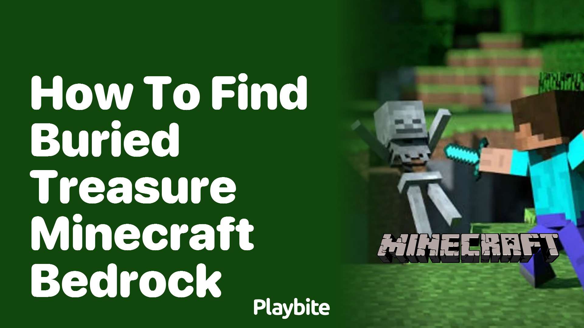 How to Find Buried Treasure in Minecraft Bedrock Playbite