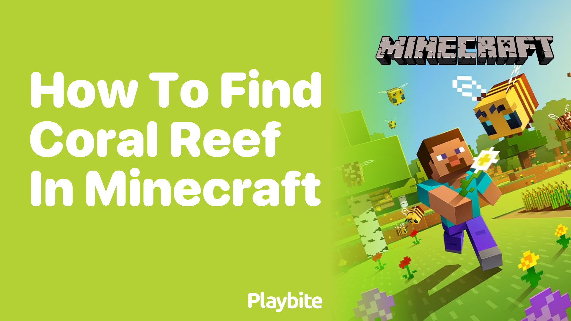 How to Find Coral Reef in Minecraft