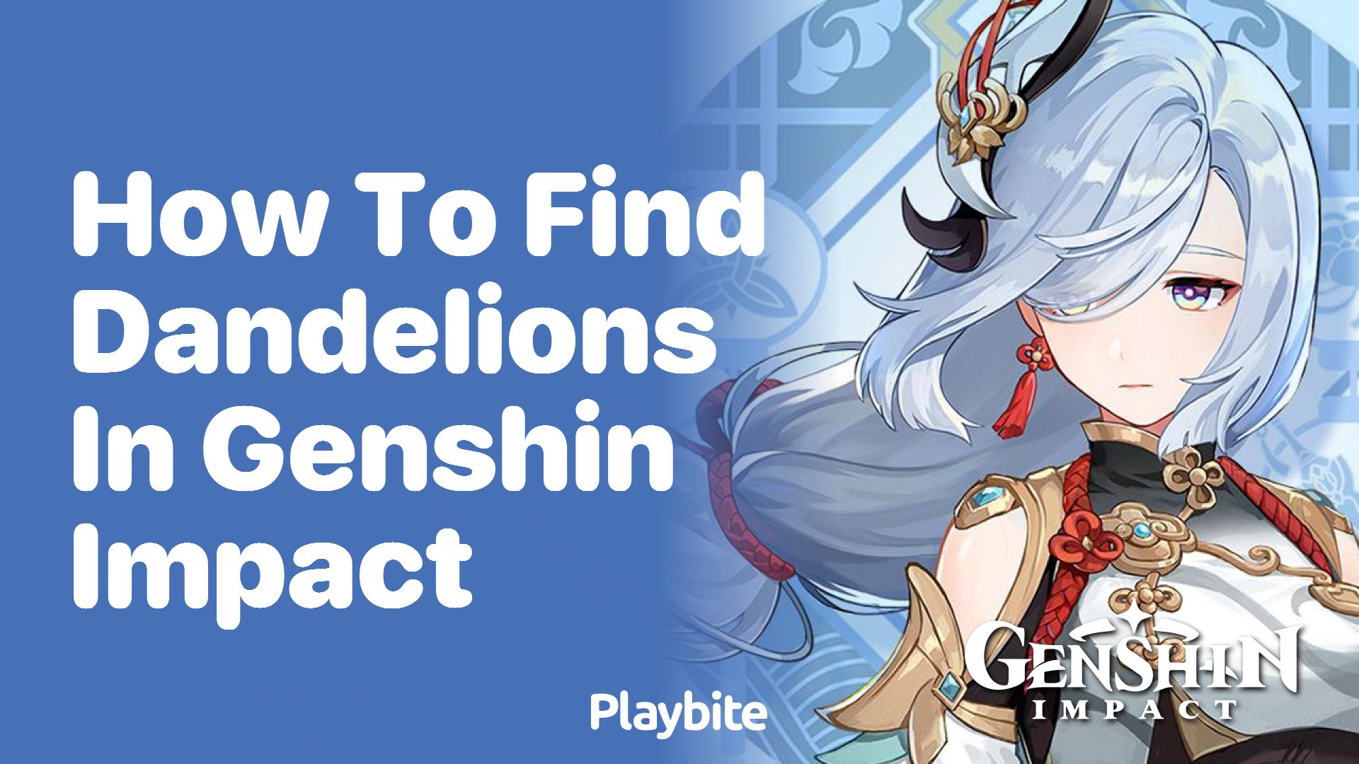 How to Find Dandelions in Genshin Impact