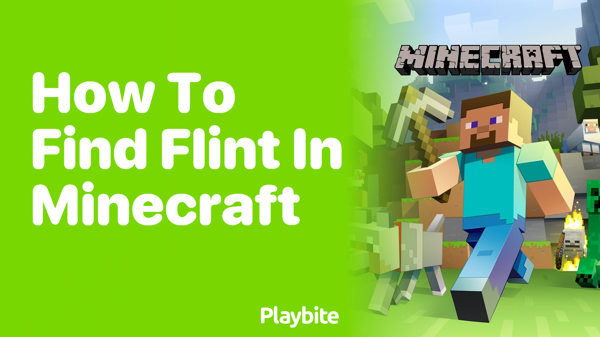 How to Find Flint in Minecraft