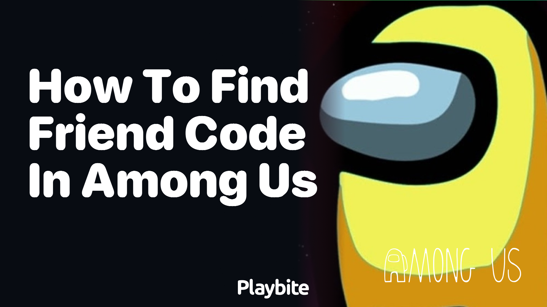 How to Find Your Friend Code in Among Us